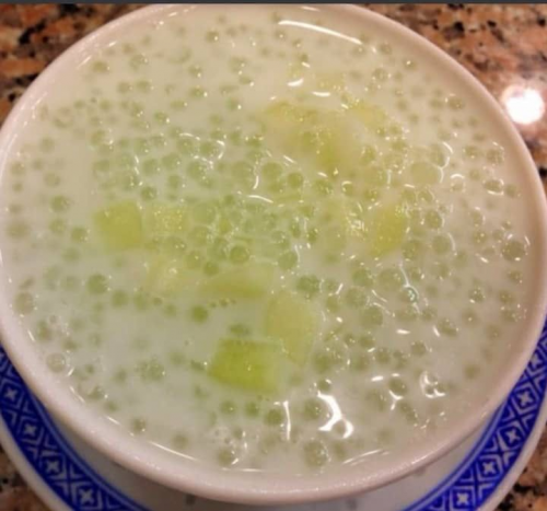 蜜瓜西米露 Honeydew Sago